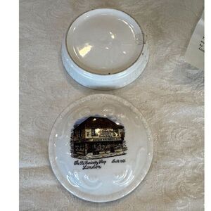 Vintage Royal Grafton trinket box bone china The Old Curiosity Shop London